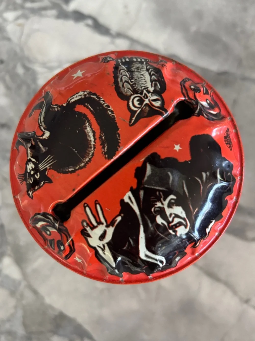 Vintage Halloween Rattle